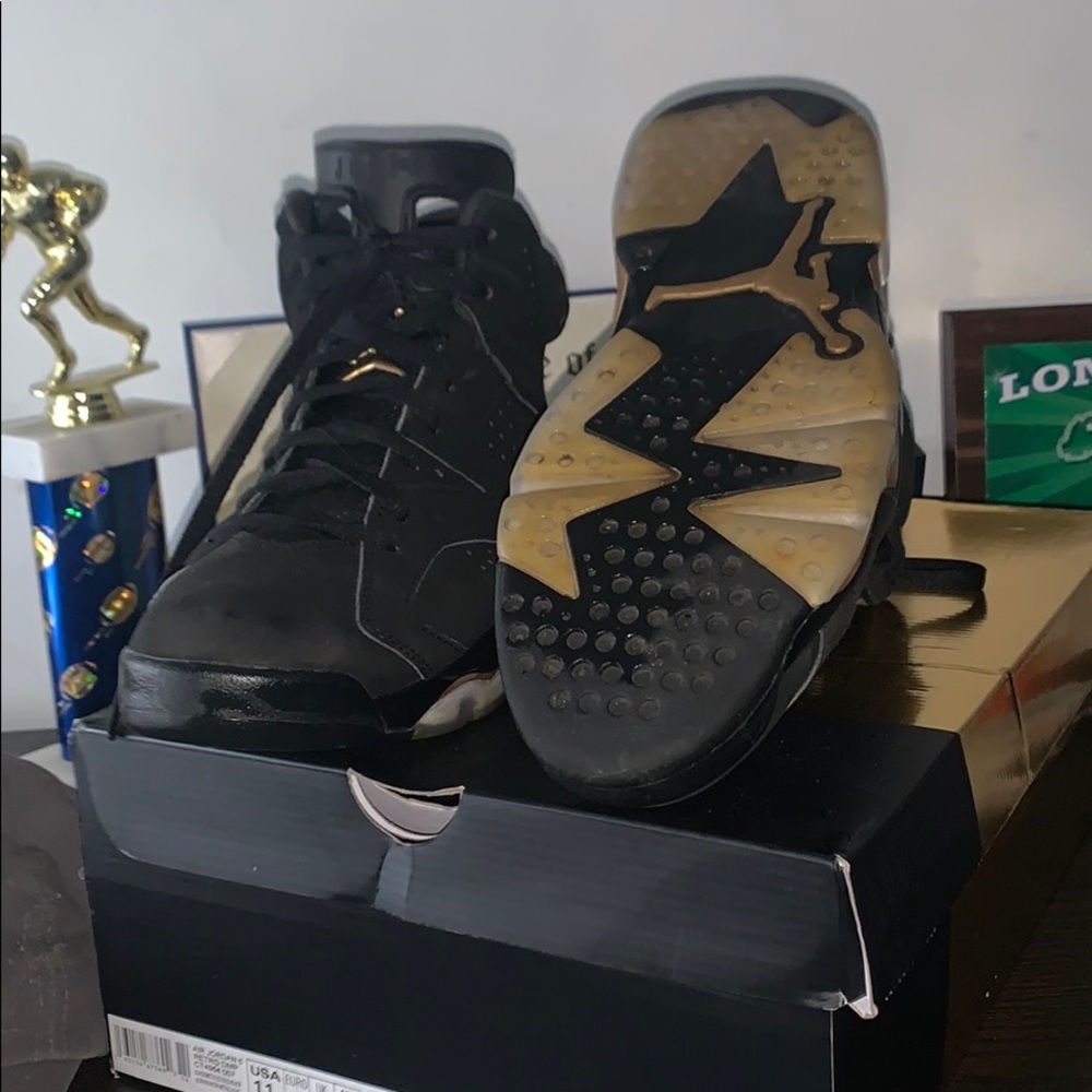 DMP Jordan 6s worn